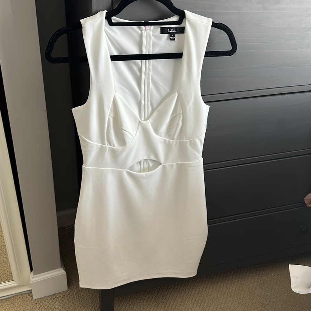 Lulus white mini dress